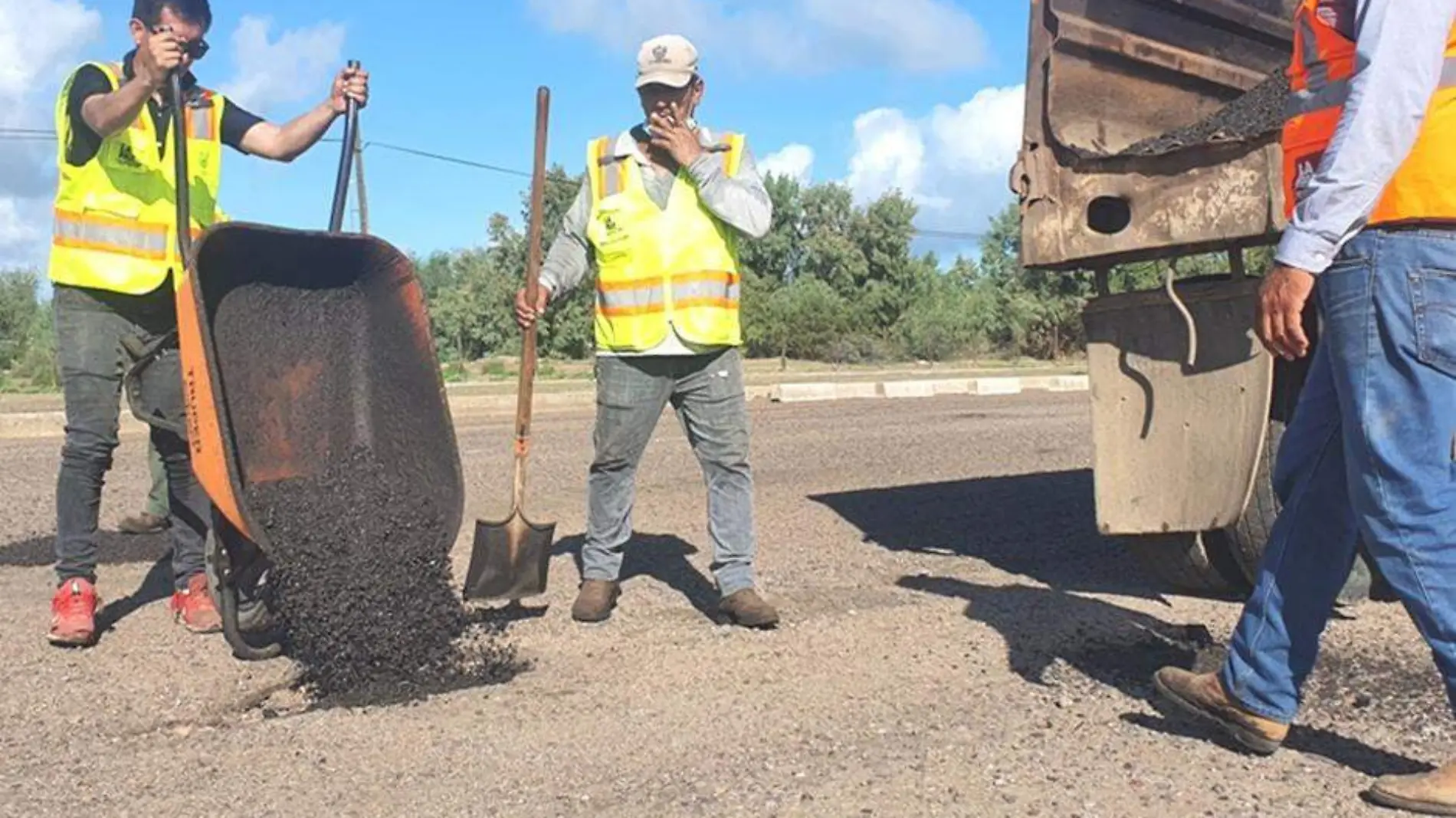 Pavimentacion obras calles La Paz